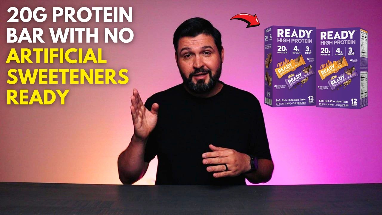 20g Protein Bar with No Artificial Sweeteners - Ready