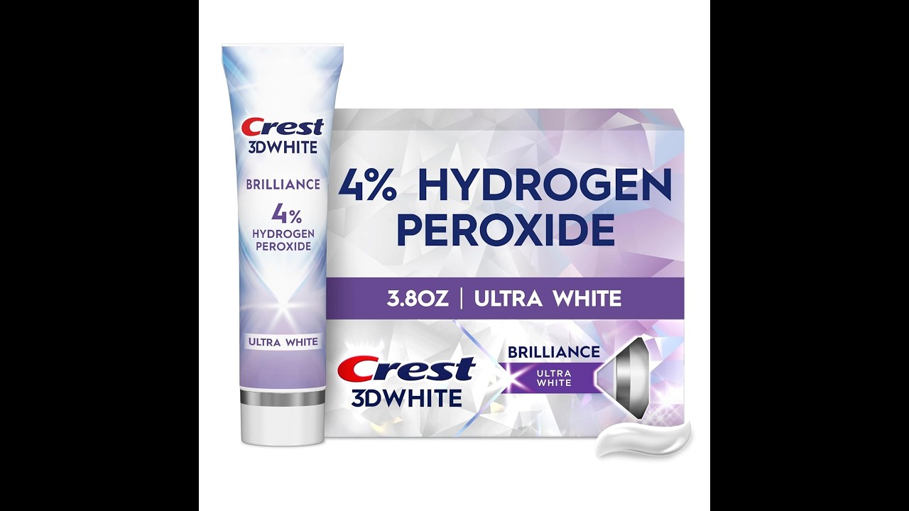 4% Hydrogen Peroxide Whitening Toothpaste - Crest 3D