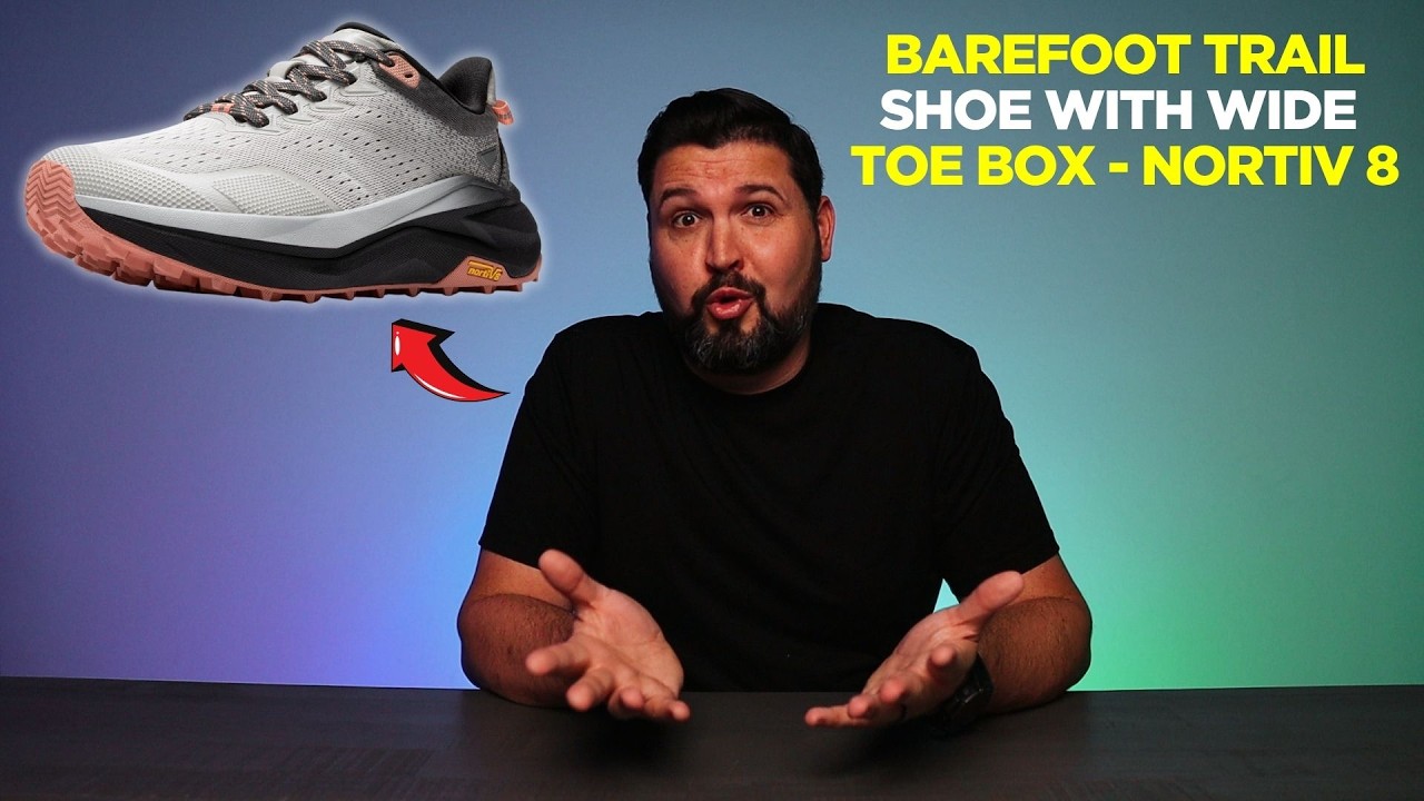 Barefoot Trail Shoe with Wide Toe Box - NORTIV 8