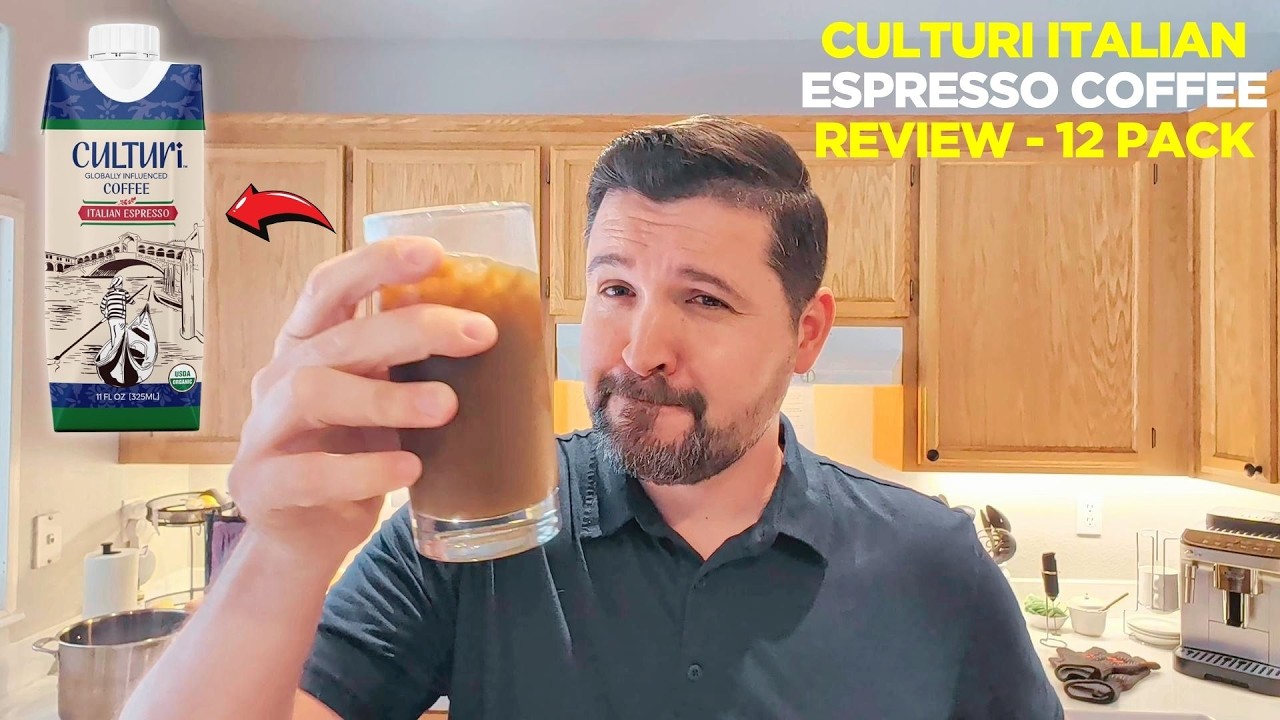 Culturi Italian Espresso Coffee Review - 12 Pack
