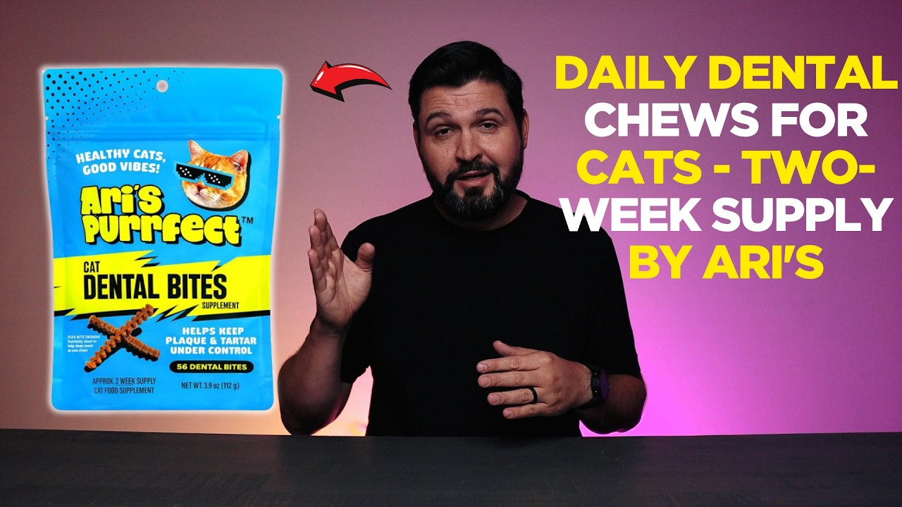 Daily Dental Chews for Cats - Two-Week Supply by Aris