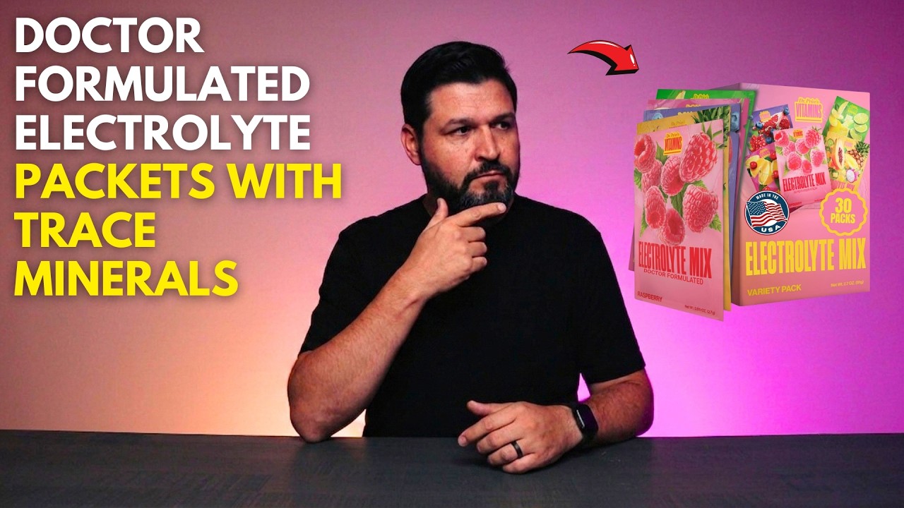 Doctor Formulated Electrolyte Packets with Trace Minerals