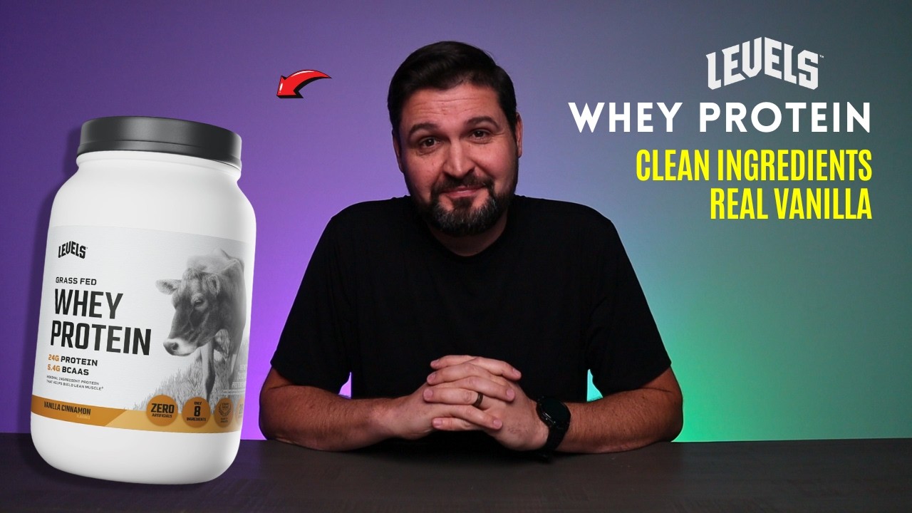 Levels Whey Protein - CLEAN Ingredients, Real Vanilla