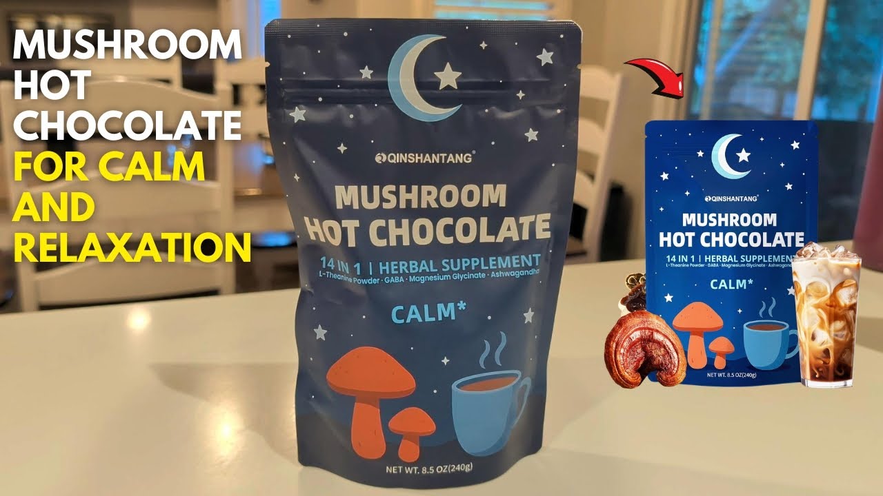 Mushroom Hot Chocolate for Calm and Relaxation