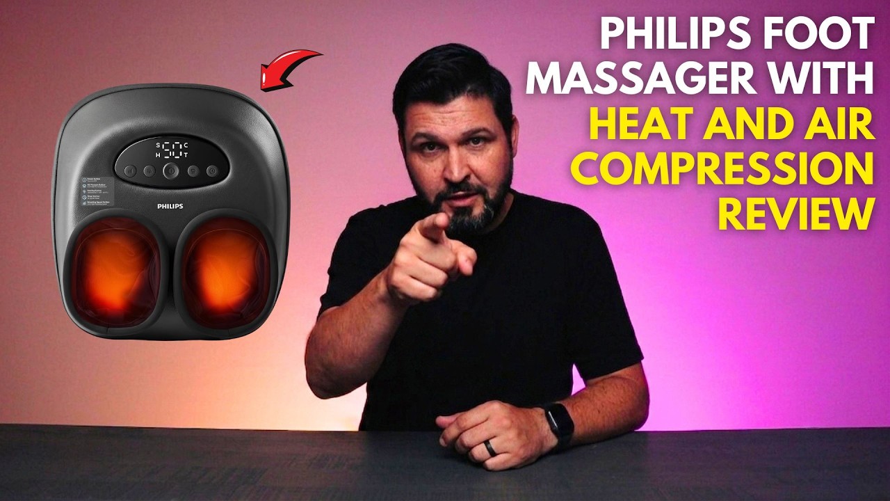 Philips Foot Massager with Heat and Air Compression Review