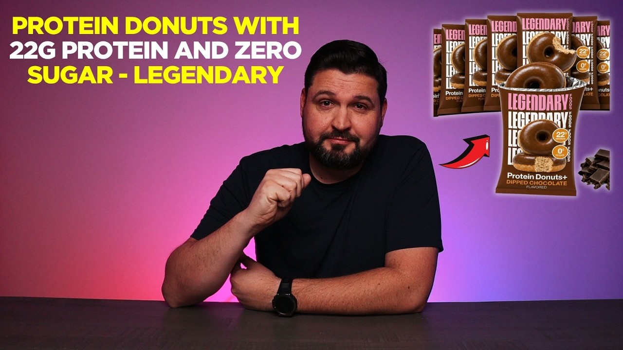 Protein Donuts with 22g Protein and Zero Sugar - Legendary