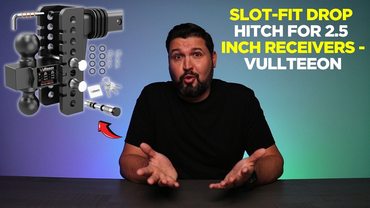 Slot-Fit Drop Hitch for 2.5 Inch Receivers - Vullteeon