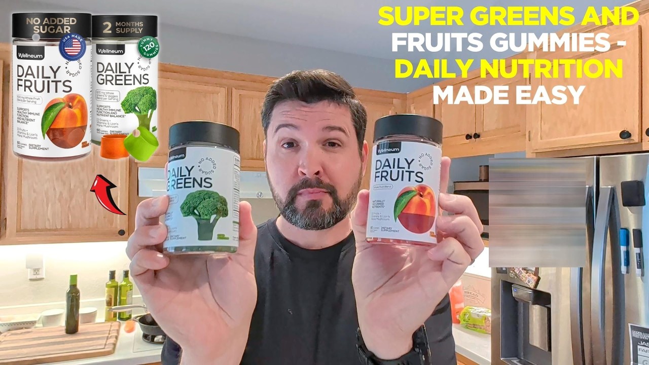 Super Greens and Fruits Gummies - Daily Nutrition Made Easy