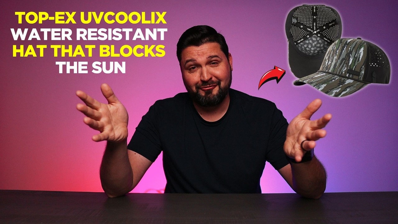 TOP-EX UVCoolix - Water Resistant Hat That BLOCKS the Sun
