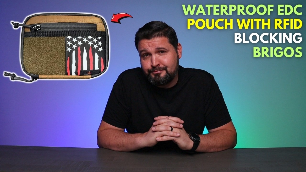 Waterproof EDC Pouch with RFID Blocking - Brigos